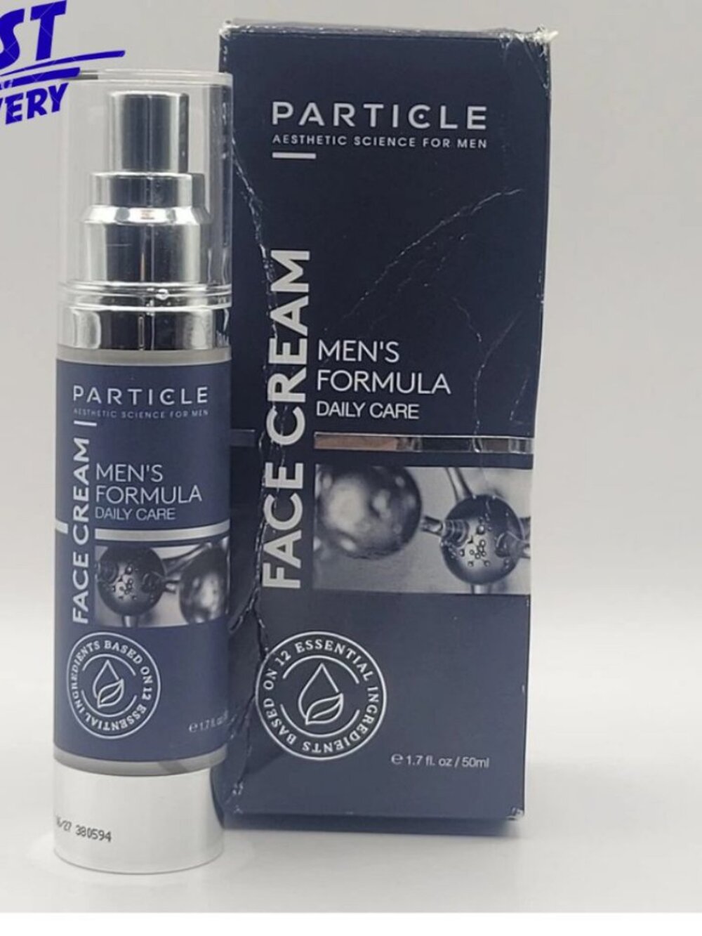Particle Men's Face Particle MCream Daily Care Moisturizer 50ml 1.7oz New In Box